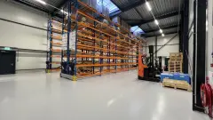 Binnenzijde bedrijfshal