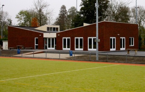 Bouwbedrijf Hockey kantine vereniging